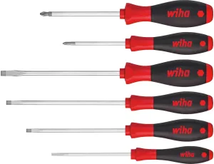 Wiha - zestaw wkrętaków SoftFinish płaski, Phillips 6-cz.  - 07152