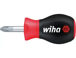 Wiha - zestaw wkrętaków SoftFinish Phillips z krótkim trzonem okrągłym, Stubby  PH1 x 25 mm - 26968
