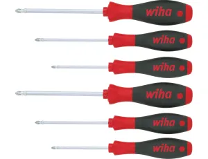 Wiha - zestaw wkrętaków SoftFinish Phillips, Pozidriv 6-cz.  - 26146