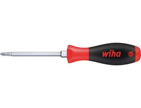 Wiha - wkrętak SoftFinish Phillips z trzonem sześciokątnym i nasadką sześciokątną  PH2 x 100 mm - 00765