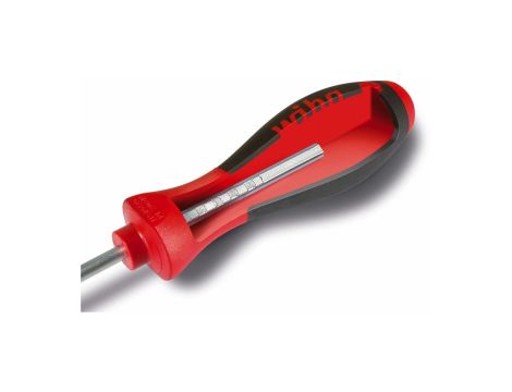 Wiha - wkrętak SoftFinish Pozidriv z trzonem sześciokątnym i nasadką sześciokątną  PZ4 x 200 mm - 00779