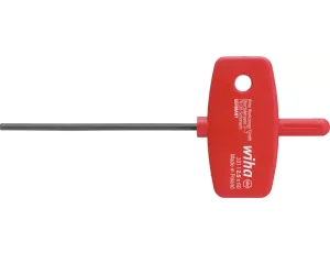 Wiha - klucz trzpieniowy z rękojeścią w kształcie klucza sześciokątny czerniony chemicznie  2,5 x 60 mm - 00896