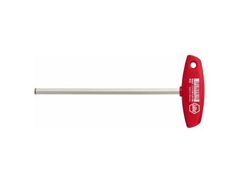 Wiha - klucz trzpieniowy z rękojeścią T sześciokątny MagicRing niklowany na wysoki płysk  10 x 200 mm - 21962