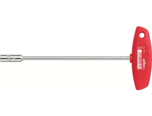 Wiha - klucz nasadowy z rękojeścią T sześciokątny niklowany na wysoki płysk  8 x 350 mm - 00973