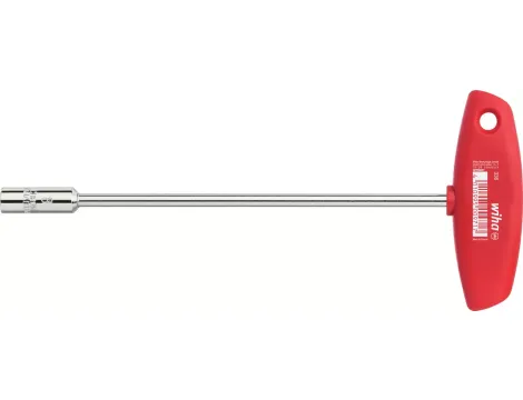 Wiha - klucz nasadowy z rękojeścią T sześciokątny niklowany na wysoki płysk  13 x 230 mm - 00989