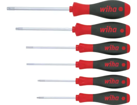 Wiha - zestaw wkrętaków SoftFinish TORX® 6-cz.  - 07155