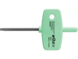Wiha - klucz trzpieniowy z rękojeścią w kształcie klucza TORX PLUS® czerniony chemicznie  10IP x 40 mm - 26186