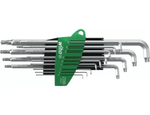 Wiha - zestawy kluczy trzpieniowych w uchwycie ProStar główką kulistą Stubby TORX® ze srebra tytanowego 13-cz.  - 40979