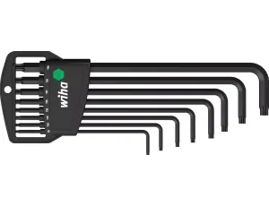 Wiha - zestaw kluczy trzpieniowych w uchwycie Classic TORX® czerniony chemicznie 8-cz.  - 34736