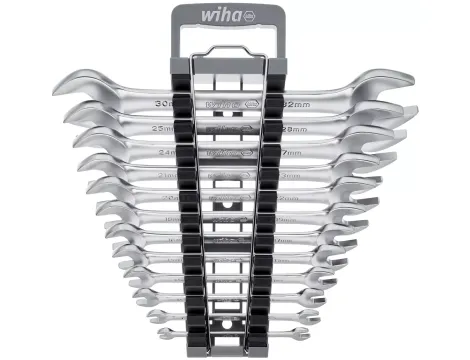 Wiha - Zestaw kluczy płaskich dwustronnych 13 szt - 44753