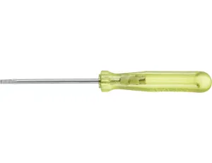 Wiha - wkrętak mały płaski przezroczysto-zólty  2,0 mm x 40 mm - 01548