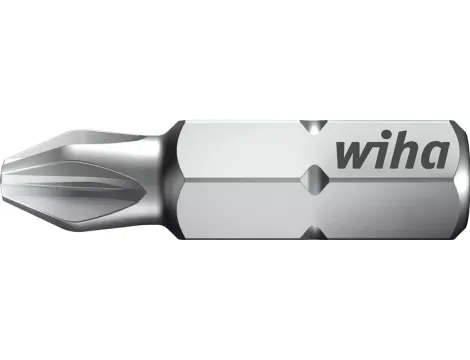 Wiha - zestaw bitów Standard 25 mm Pozidriv 10-cz. 1/4" w kasecie  - 32070