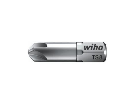 Wiha - bit zestaw ZOT 25 mm ze strefą skrętna Torq-Set® 1/4"  3 - op.=10 - 26045