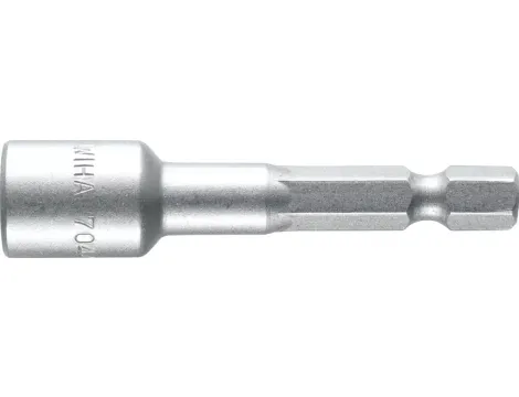 Wiha - nasadka klucza magnetyczna Standard 55 mm sześciokąt zewnętrzny 1/4"  - op.=5 - 04638