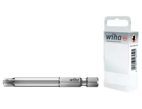 Wiha - zestaw bitów Professional 70 mm PlusMinus/Pozidriv 1/4" w kasecie 2-cz.  - 36082