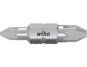 Wiha - zestaw podwójnych bitów 10szt - Pozidriv: PZ1, PZ 2: PZ2, Długość bitu: 30mm  - 43863