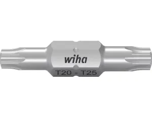 Wiha - zestaw podwójnych bitów 10szt - TORX®: T20, TORX 2: T25, Długość bitu: 30mm  - 43868