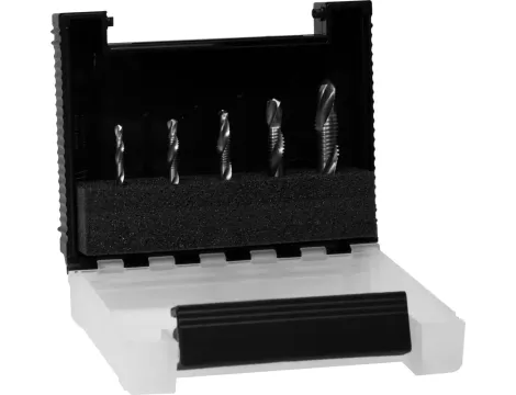 Wiha - bit kombi do gwintowania zestaw 1/4" 5-cz.  - 28026