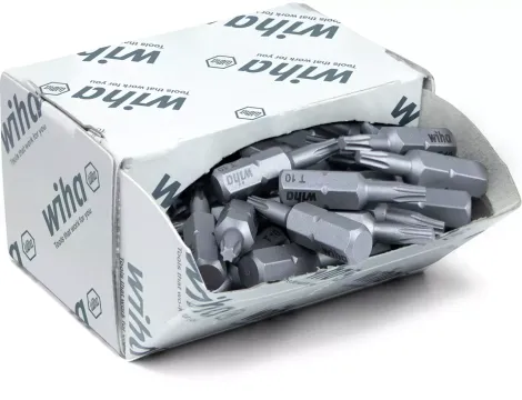 Wiha - zestaw bitów Standard 25 mm TORX®  50-cz. 1/4" w dużym opakowaniu  - 08065