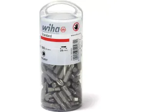 Wiha - zestaw bitów Standard 25 mm TORX®  100-cz. 1/4
