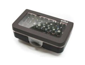 Wiha - zestaw 02 bitów standardowych 31 części, płaskie, PH, PZ, TORX 79791-01 +71131 - 41127