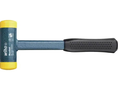 Wiha - młotek bezodrzutowy z obuchem średnio twardym z trzonem stalowym  50 mm - 02127