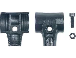 Wiha - obudowa młotka zestaw ze śrubą i nakrętką zabezpieczajaca do młotka z miękkim obuchem Safety  30 mm - 26668