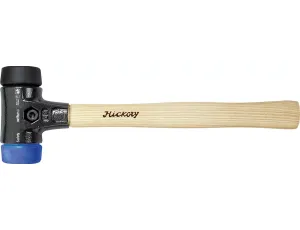 Wiha - młotek z miękkim obuchem Safety miękki/średnio miękki z trzonem z drewna hikory  40 mm - 26650
