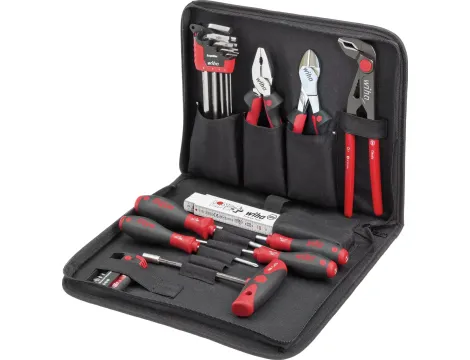 Wiha - zestaw narzędzi dla mechaników mieszany, 31-cz. w torbie  - 36390