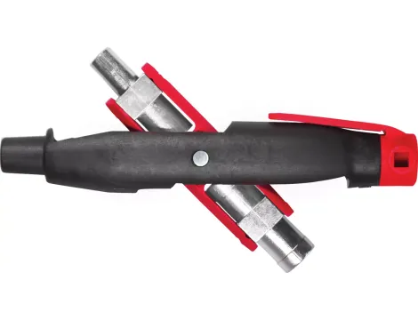 Wiha - klucz do szaf sterowniczych ksztalt trzpienia 1/4" w blistrze  - 39076