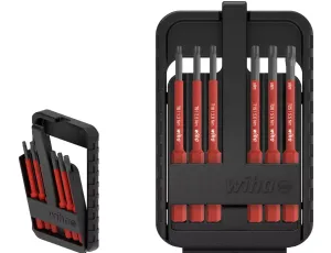 Wiha - zestaw bitów slimBit electric  T8; T9; T10; T15; T20; T25 - 43153