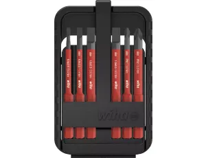 Wiha - zestaw bitów slimBit electric  2,5; 3,5; 5,5; 6,5; PH1; PH2 - 43159