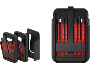 Wiha - zestaw bitów slimBit electric  3,5; 5,5; PH1; PH2; PZ1; PZ2; SL/PZ1; SL/PZ2; T10; T15; T20; T25 - 43162