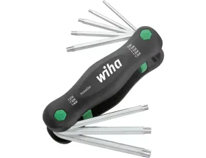 Wiha - narzędzie wielofunkcyjne PocketStar TORX® Tamper Resistant , 8-cz. wersja SB z wieszakiem dopasowanym do euro-otworu  - 25166