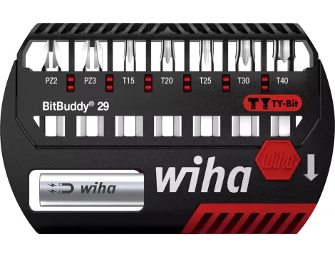 Wiha - zestaw bitów BitBuddy®, bit TY 29 mm Pozidriv, TORX® 8-cz. 1/4"  - 42139