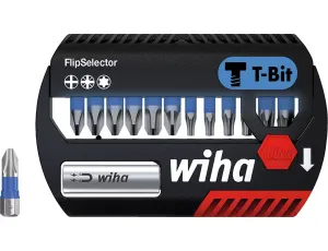 Wiha - zestaw bitów FlipSelector, bit T 25 mm Phillips, Pozidriv, TORX® 13-cz. 1/4