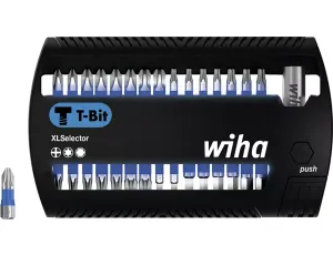 Wiha - zestaw bitów XLSelector, bit T 25 mm Phillips, TORX®, sześciokątne 31-cz. 1/4