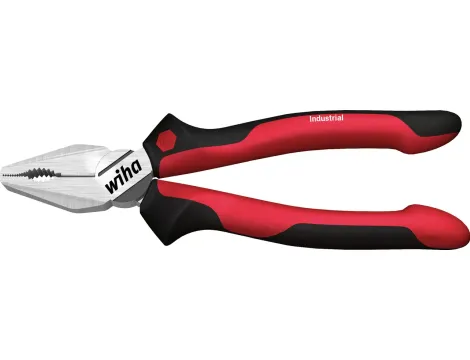 Wiha - Szczypce uniwersalne Industrial z DynamicJoint® i OptiGrip z bardzo dlugim ostrzem  180 mm - 30826