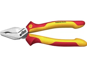 Wiha - Szczypce uniwersalne Industrial electric z DynamicJoint® i OptiGrip z bardzo dlugim ostrzem  180 mm - 33186