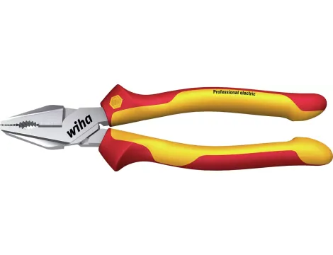 Wiha - wzmocnione Szczypce uniwersalne Professional electric z DynamicJoint® i OptiGrip z bardzo dlugim ostrzem  200 mm - 26714