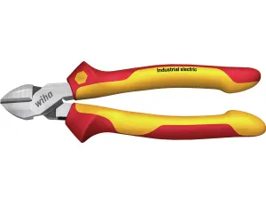 Wiha - wzmocnione Szczypce do cięcia bocznego Industrial electric z DynamicJoint®  180 mm - 43341