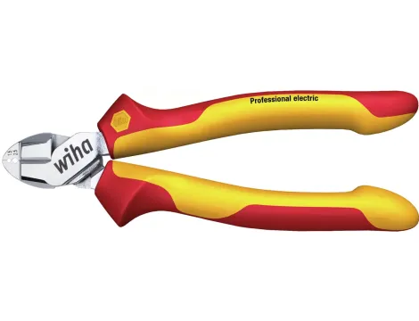 Wiha - Szczypce do cięcia bocznego z funkcją zdejmowania izolacji Professional electric z DynamicJoint®  160 mm - 26745