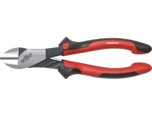 Wiha - wzmocnione Szczypce do cięcia bocznego Industrial z DynamicJoint® ze sprężyną rozwierającą z możliwością włączania i wyłączania  180 mm - 41272