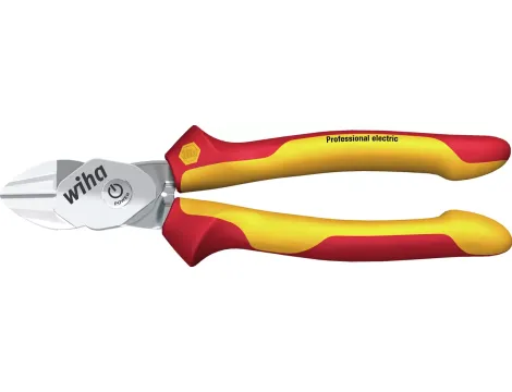 Wiha - wysokowydajne Szczypce do cięcia bocznego BiCut® Professional z DynamicJoint® przełączalne  200 mm - 38984