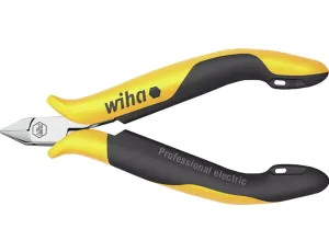 Wiha - Szczypce Professional ESD do cięcia bocznego wąska, ostro zakończona glówka z uskokiem  115 mm - 26808