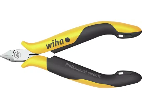 Wiha - Szczypce Professional ESD do cięcia bocznego wąska, ostro zakończona glówka bez uskoku  115 mm - 33521