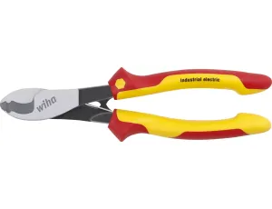 Wiha - Szczypce do przewodów Industrial electric w blistrze  210 mm cięcie do ø 20 |60 mm²  - 43665