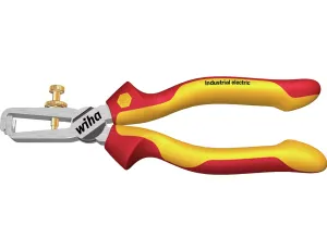 Wiha - Szczypce do zdejmowania izolacji Industrial electric  160 mm - 36711
