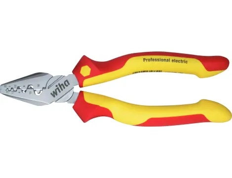 Wiha - Szczypce zagniatające Professional electric  180 mm - 35862