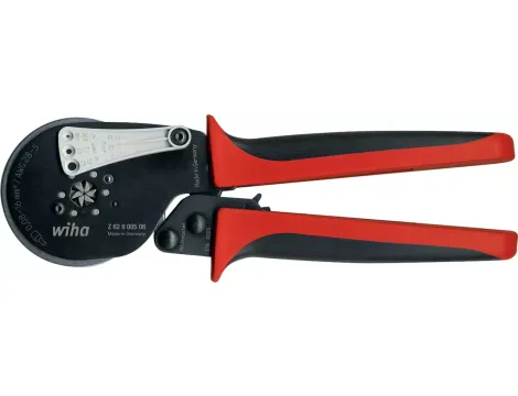 Wiha - zaciskarka automatyczna do tulejek kablowych, zacisk sześciokątny  210 mm - 41246